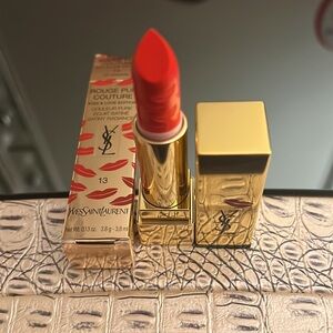 NIB! YSL Rouge Pur Couture Kiss & Love Collection Lipstick In Color #13.